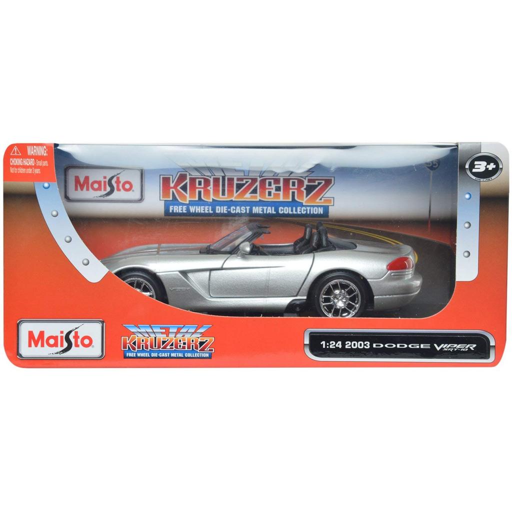 Машина Maisto Dodge Viper SRT-10 (1:24) сріблястий (31232 silver) - зображення 4