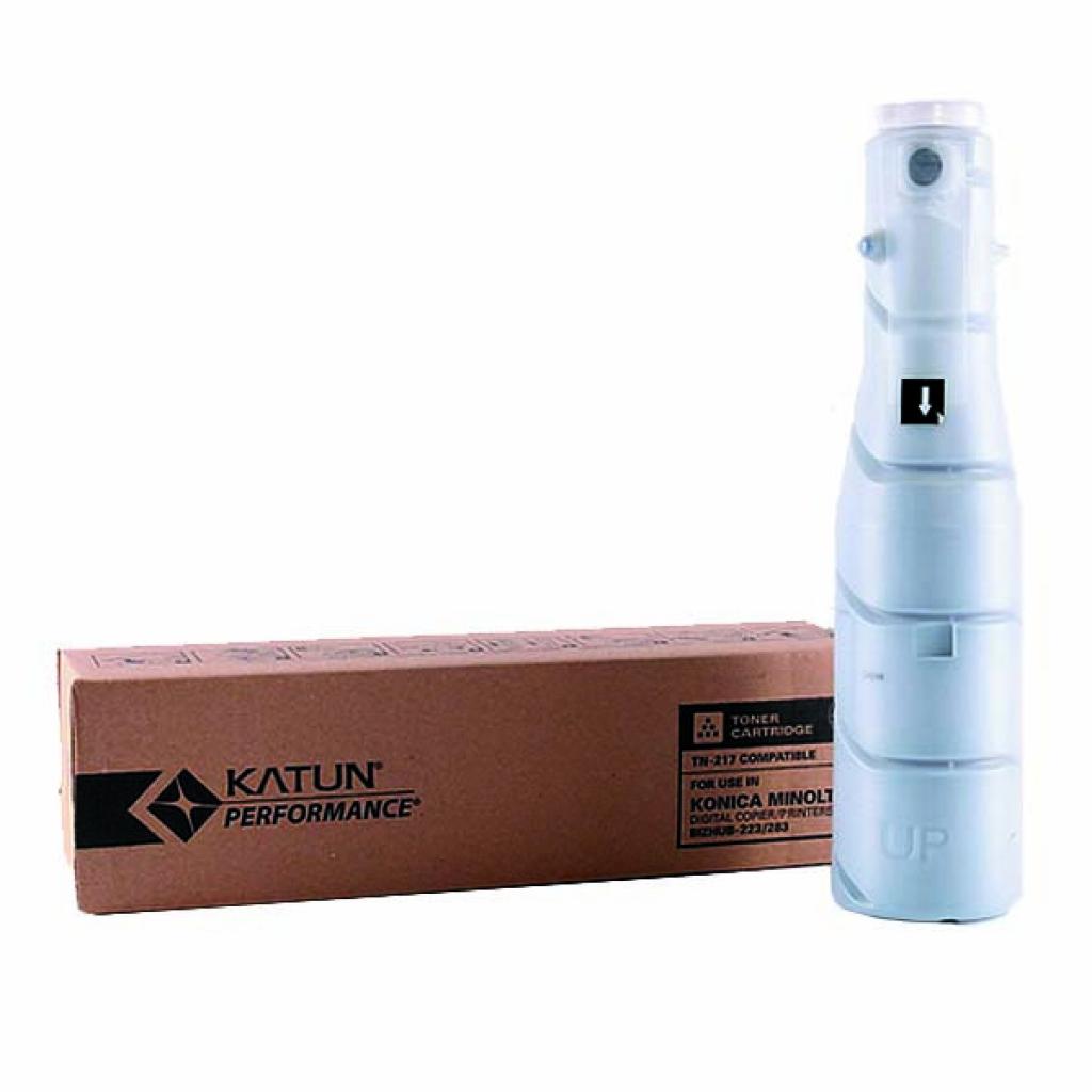 Тонер-картридж Katun Konica Minolta TN-217, Black, 360г (39429) - зображення 1