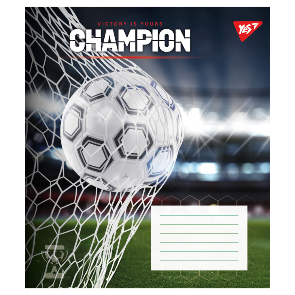 Зошит Yes Champion А5 36 аркушів лінія (767826) - зображення 4