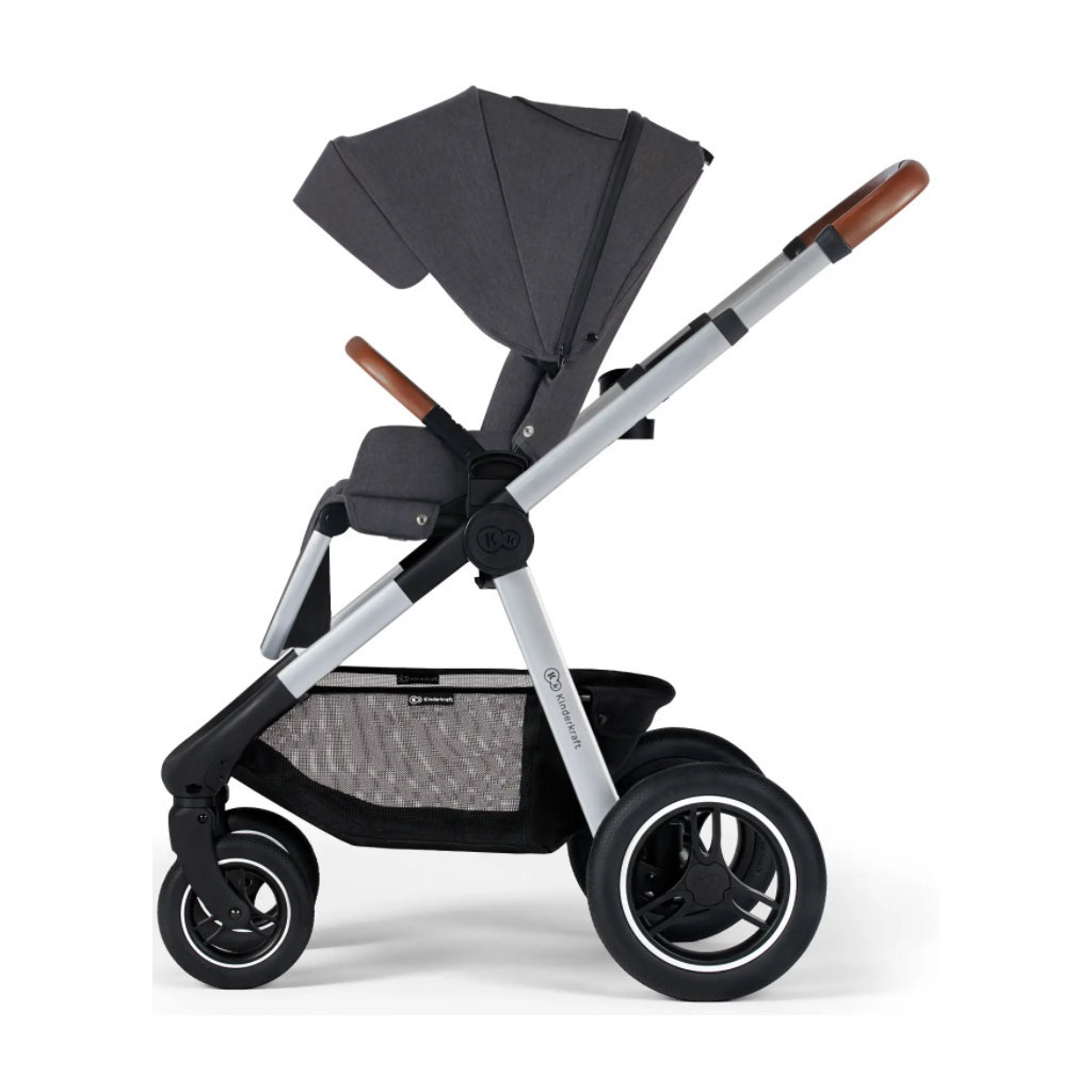 Коляска Kinderkraft 2 в 1 Everyday Dark Gray (KSEVER00DGR2000) (5902533917570) - зображення 8