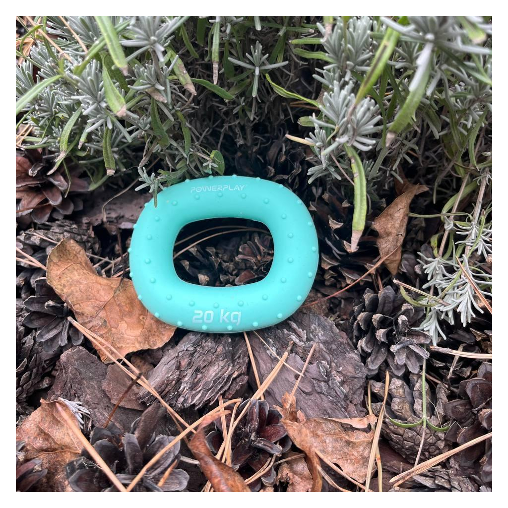 Еспандер PowerPlay PP-4337 Hand Grip Medium 20 кг Зелений (PP_4337_Green_20kg) - зображення 6