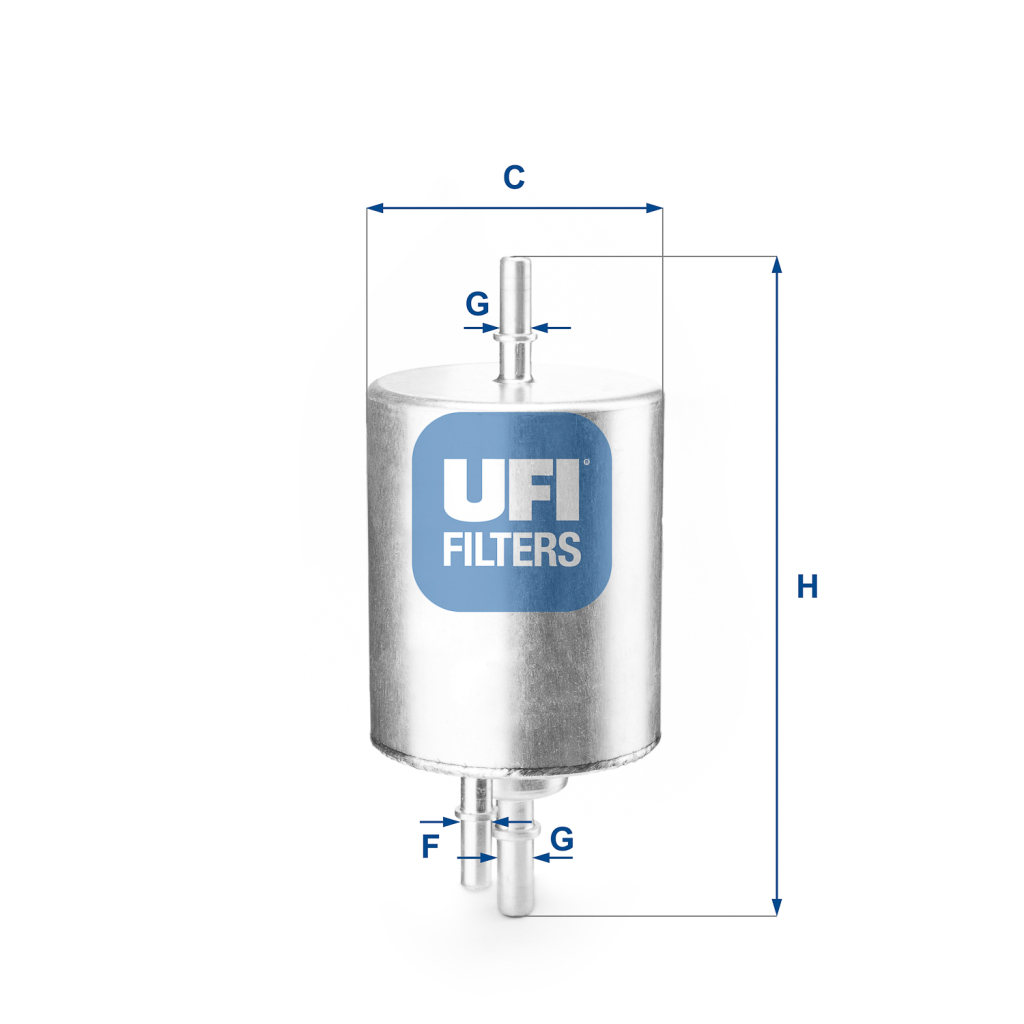 Фільтр паливний UFI 31.830.00 - зображення 1