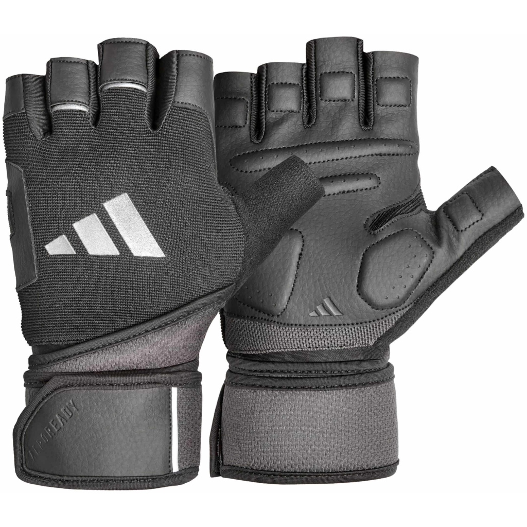 Рукавички для фітнесу Adidas Wrist Wrap Training Gloves ADGB-15053 чорний L (885652026222) - зображення 1