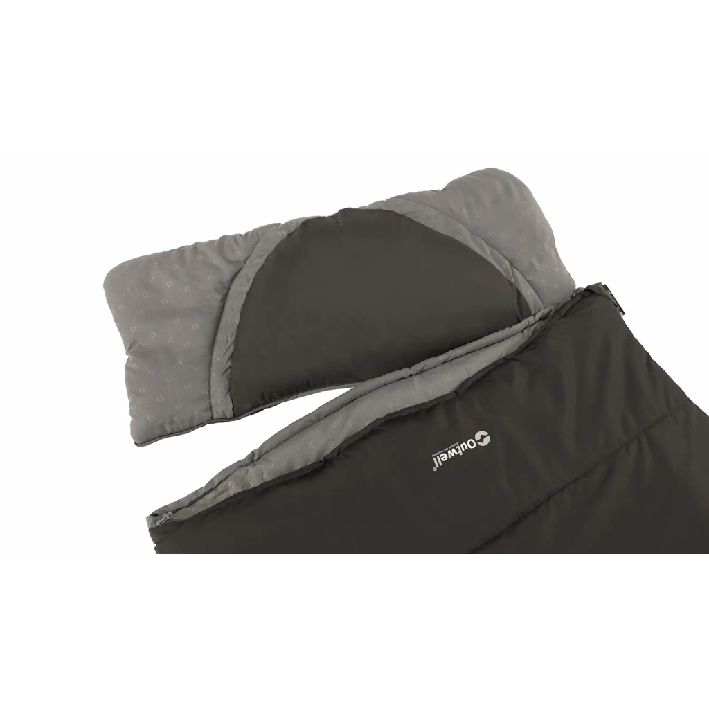 Спальний мішок Outwell Contour Reversible +2C Midnight Black Left (928748) - зображення 4