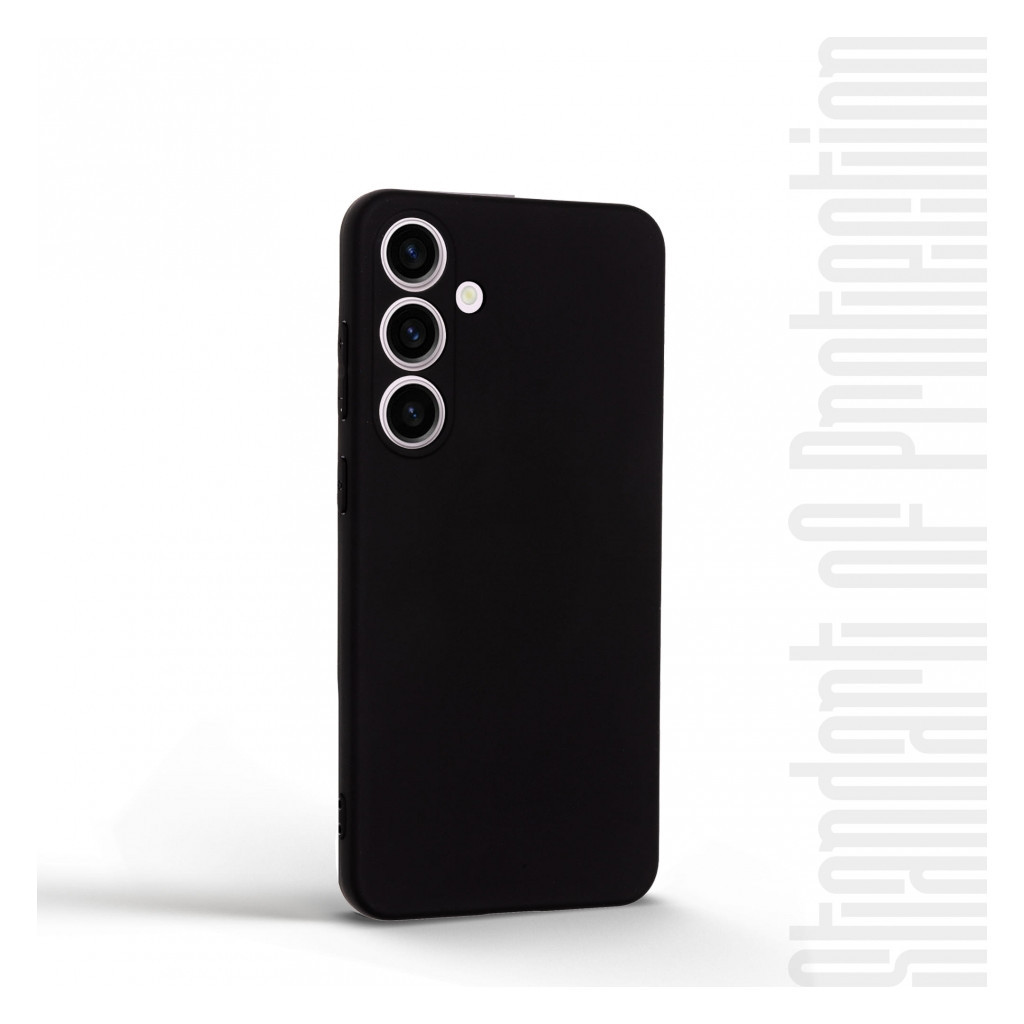 Чохол до мобільного телефона Armorstandart Matte Slim Fit Samsung S24 Plus Camera cover Black (ARM72476) - зображення 2