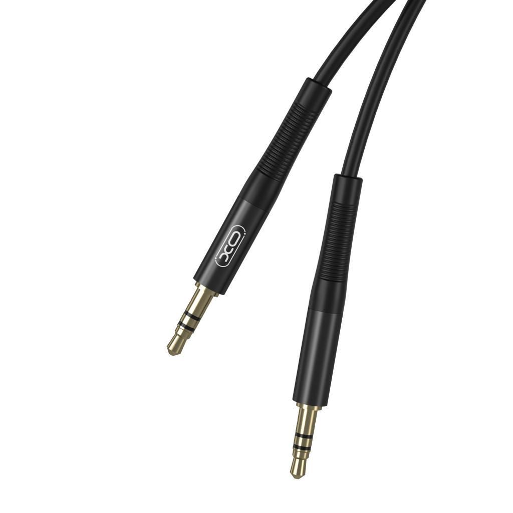 Кабель мультимедійний 3.5mm M to 3.5mm M 1.0m black XO (NBR175A-BK) - зображення 2