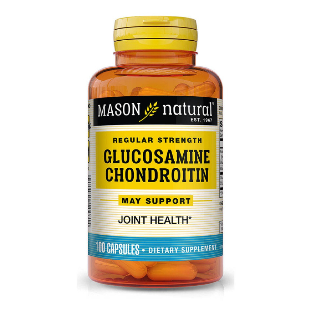 Вітамінно-мінеральний комплекс Mason Natural Глюкозамін та Хондроїтин, Glucosamine Chondroitin Regular St (MAV12481) - зображення 1