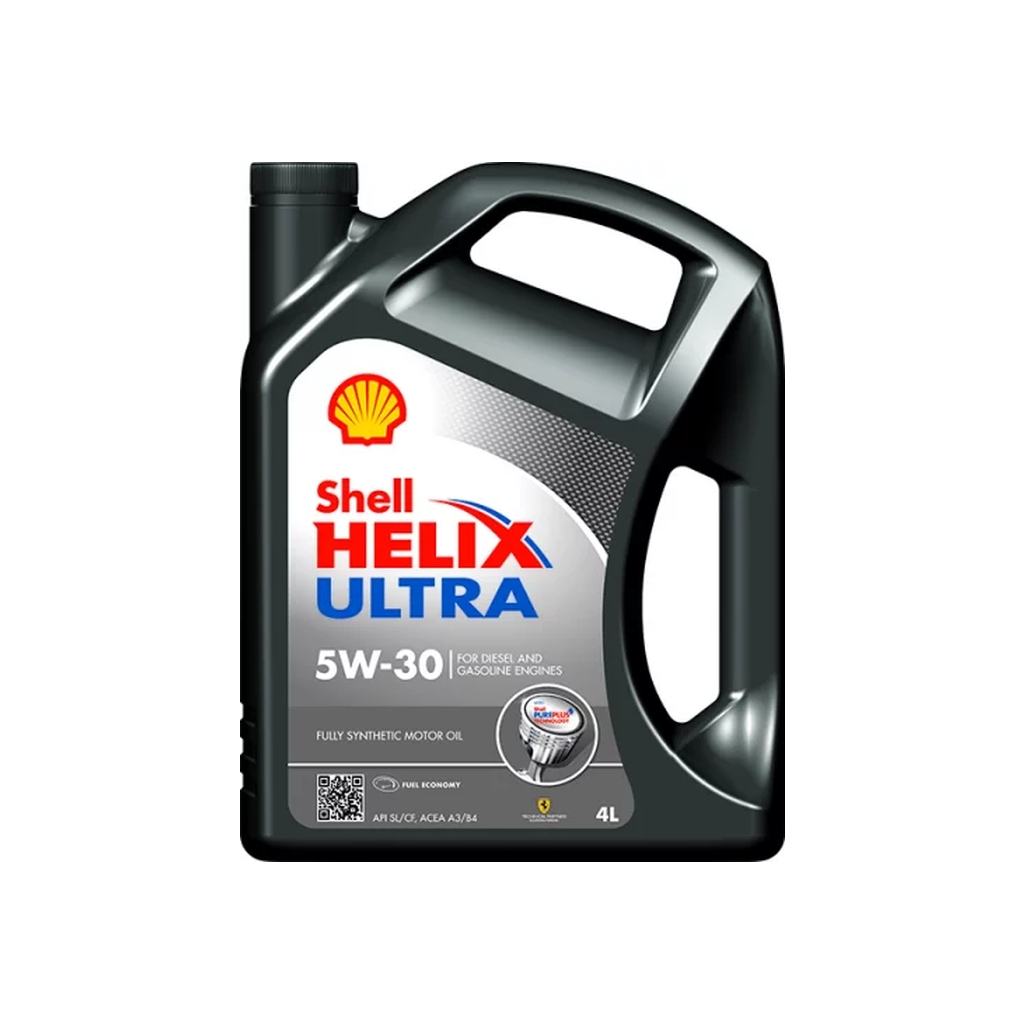 Моторна олива Shell Helix Ultra 5W30 4л (4468) - зображення 1