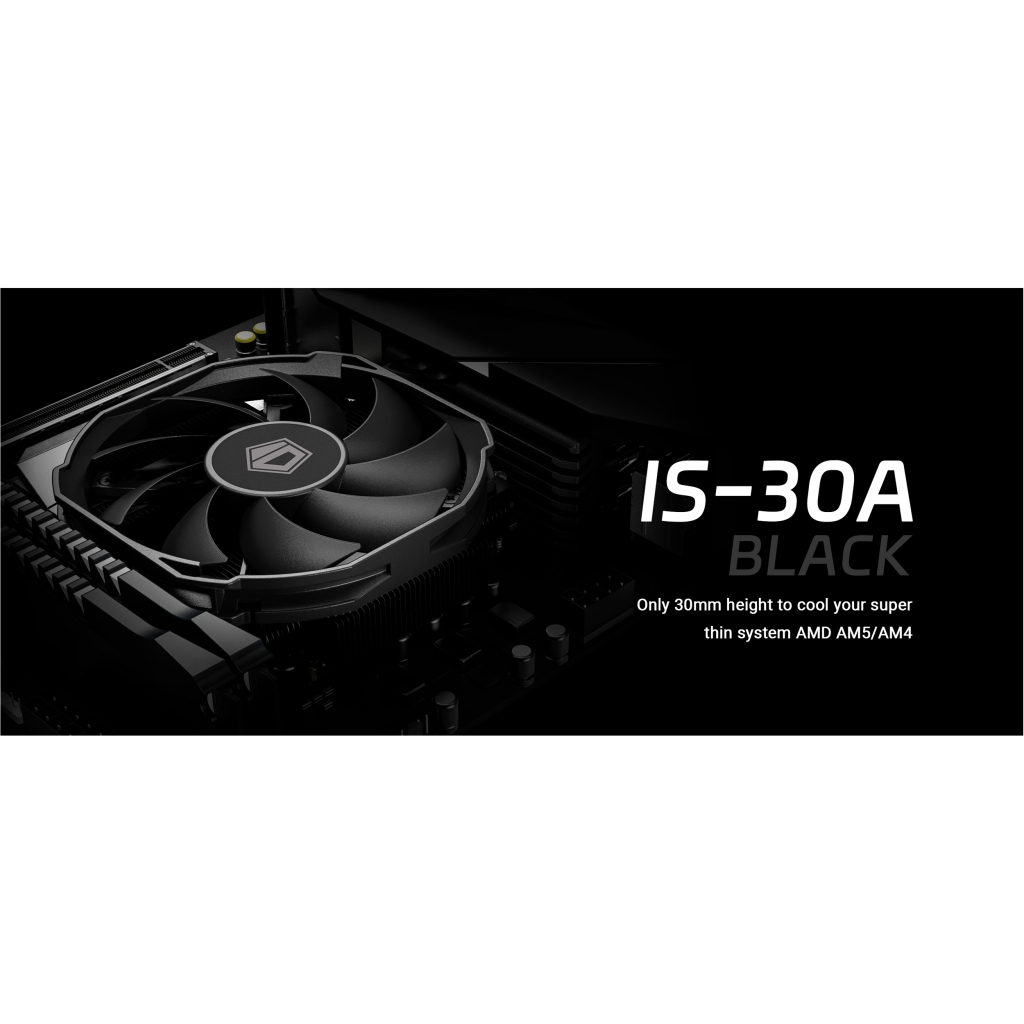 Кулер до процесора ID-Cooling IS-30A Black - изображение 8
