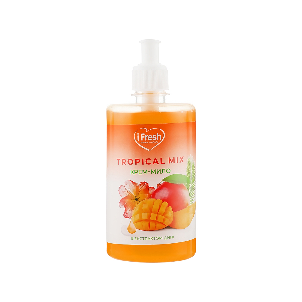 Рідке мило iFresh Tropical Mix із екстрактом дині 500 мл (4820211180850) - зображення 1