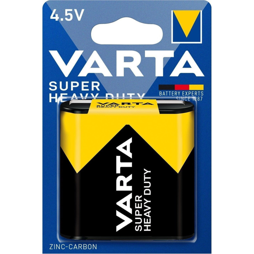 Батарейка Varta 3R12P Superlife Zinc-Carbon folder (02012101301) - зображення 1