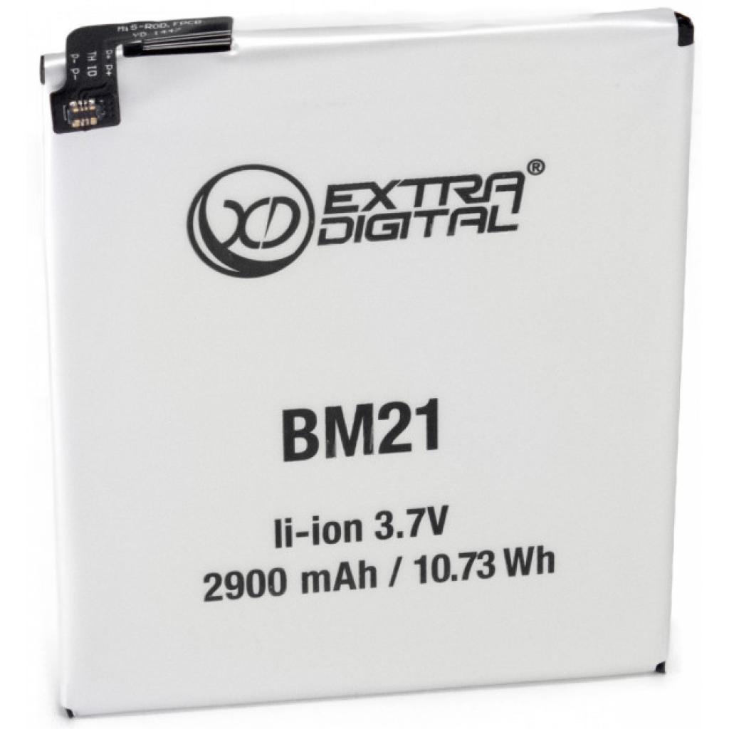 Акумуляторна батарея Extradigital Xiaomi Mi Note (BM21) 2900 mAh (BMX6447) - зображення 1