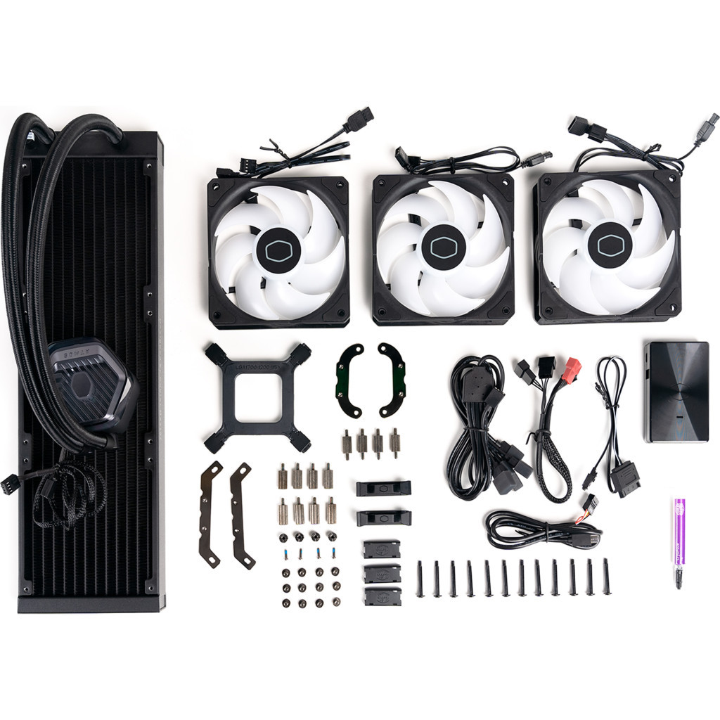 Система рідинного охолодження CoolerMaster MasterLiquid 360 Atmos (MLX-D36M-A25PZ-R1) - зображення 7
