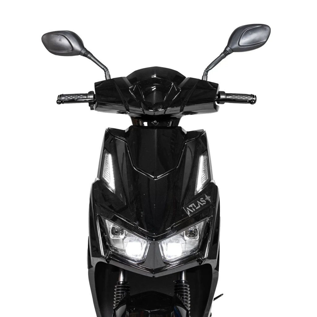 Електроскутер Atlas Tiger Box 2000W Black (3114) - зображення 5