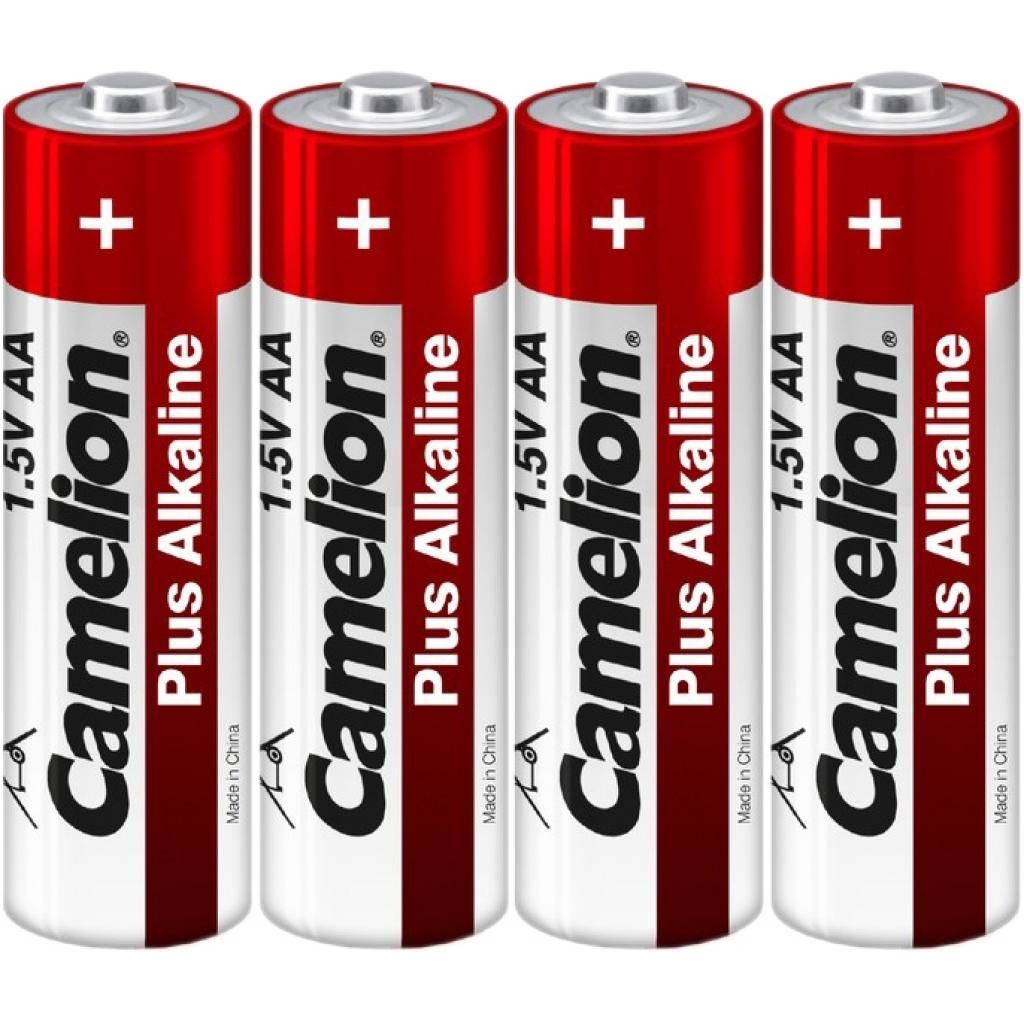 Батарейка Camelion AA LR6 Plus Alkaline (Shrink) * 4 (LR6-SP4) - зображення 1