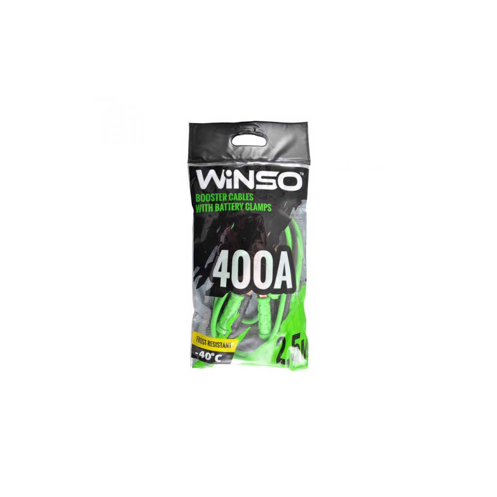 Дроти для запуску для автомобіля WINSO 400А, 2,5м (138410) - зображення 2