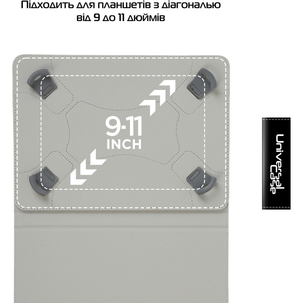 Чохол до планшета Armorstandart Silicone Hooks 10 Blue (ARM59079) - зображення 4