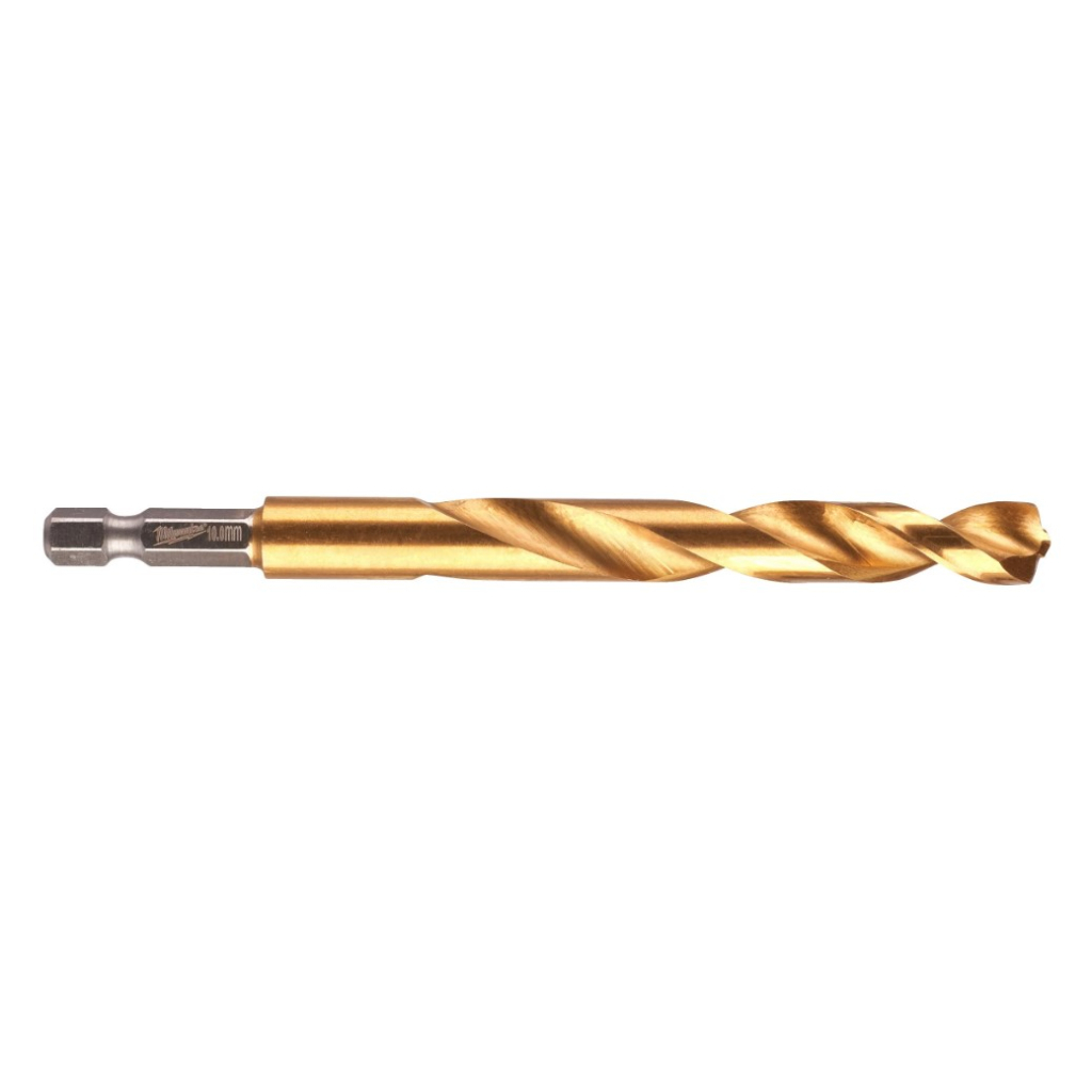 Свердло Milwaukee по металу RedHEX HSS-G TiN, 10,0 мм (48894723) - изображение 2