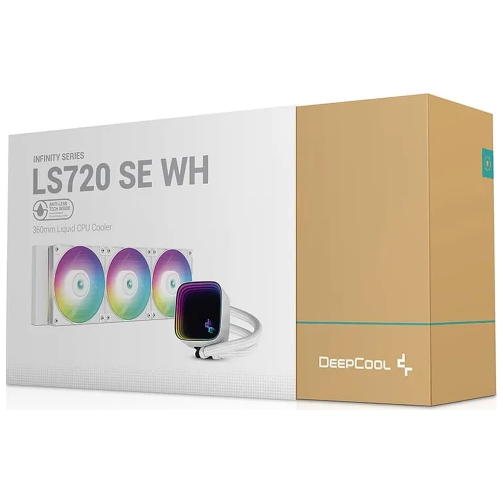 Система рідинного охолодження Deepcool LS720 SE White (R-LS720-WHAMMM-G-1) - зображення 6