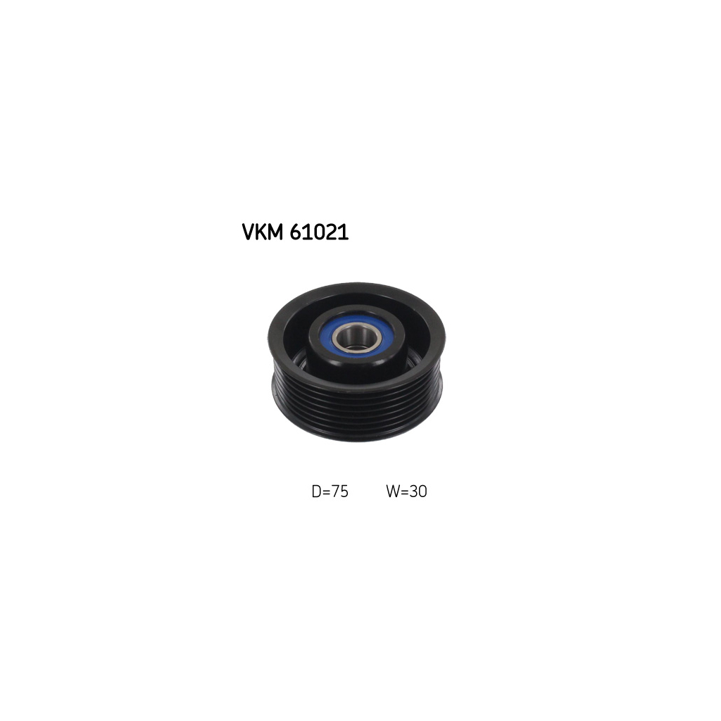 Ролик натягувача ременя SKF VKM 61021 - зображення 1