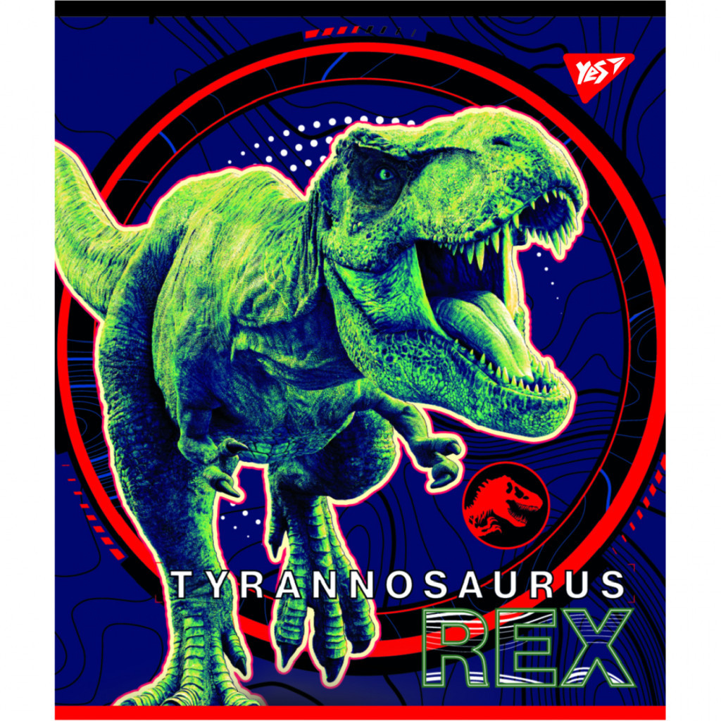 Зошит Yes А5 Jurassic world 18 аркушів клітинка (766809) - зображення 4
