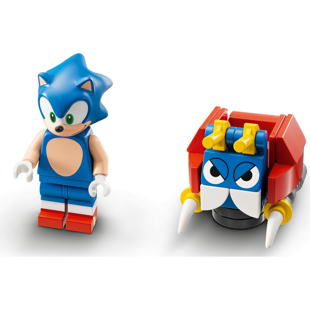 Конструктор LEGO Sonic the Hedgehog Змагання швидкісної сфери Соніка 292 деталі (76990) - изображение 6