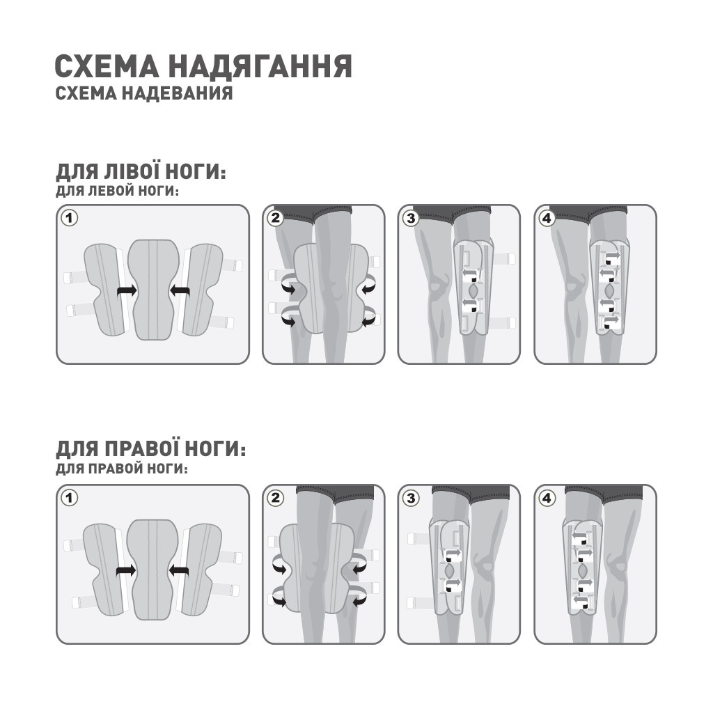 Бандаж MedTextile Бандаж на колін. суглоб з ребр.жорст. з посил.фікс.(Туто (4820137292859) - зображення 4