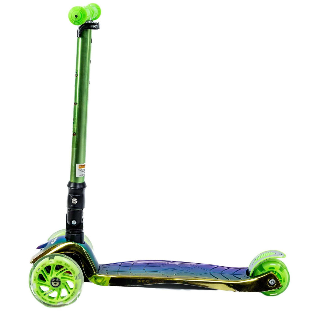 Самокат Bugs Hyper 2 Chameleon Green (6905614651508) - зображення 3
