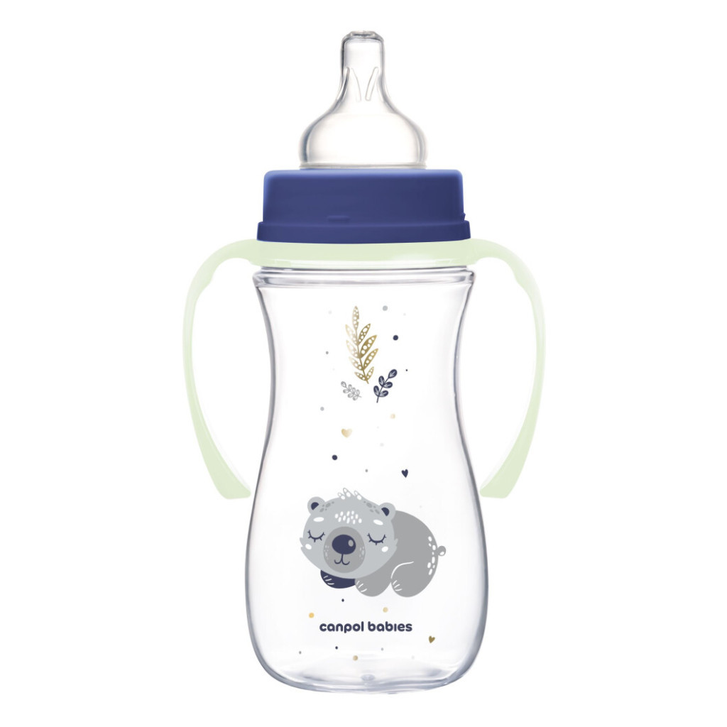 Пляшечка для годування Canpol babies Easystart Sleepy Koala 300 мл блакитна (35/238_blu) - зображення 2