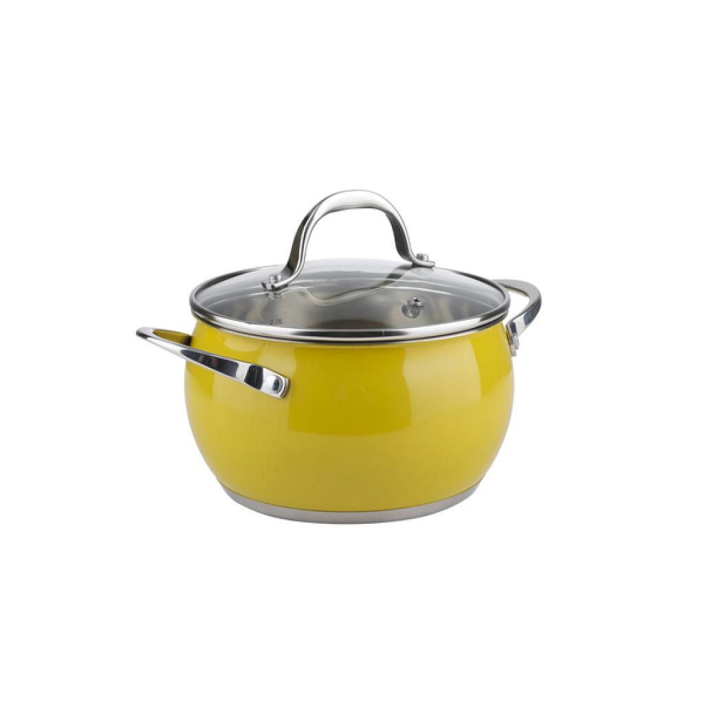 Каструля Ringel Bavaria з кришкою 2.5 л yellow (RG-2009-18/1) - зображення 2