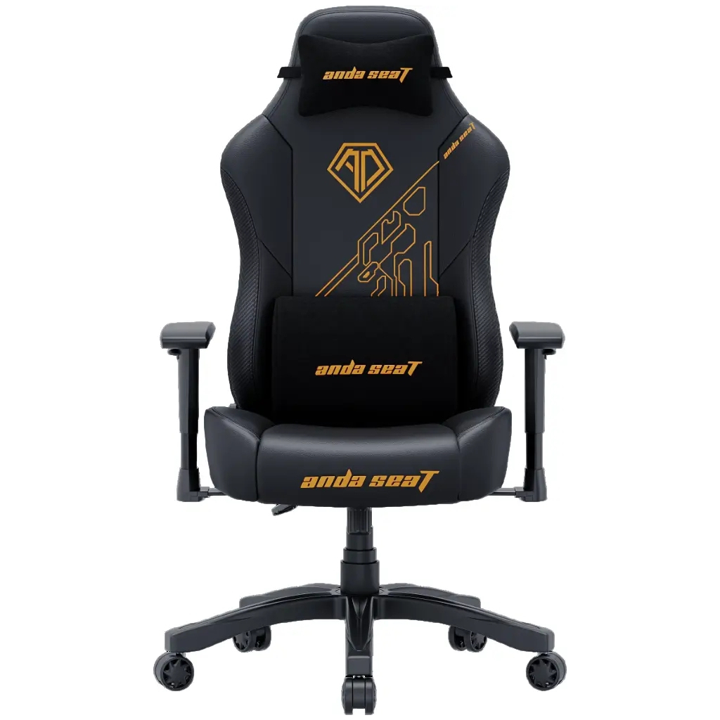 Крісло ігрове Anda Seat Phantom Tiger Edition Size L Black (AD18Y-14-B-PV/C) - зображення 1