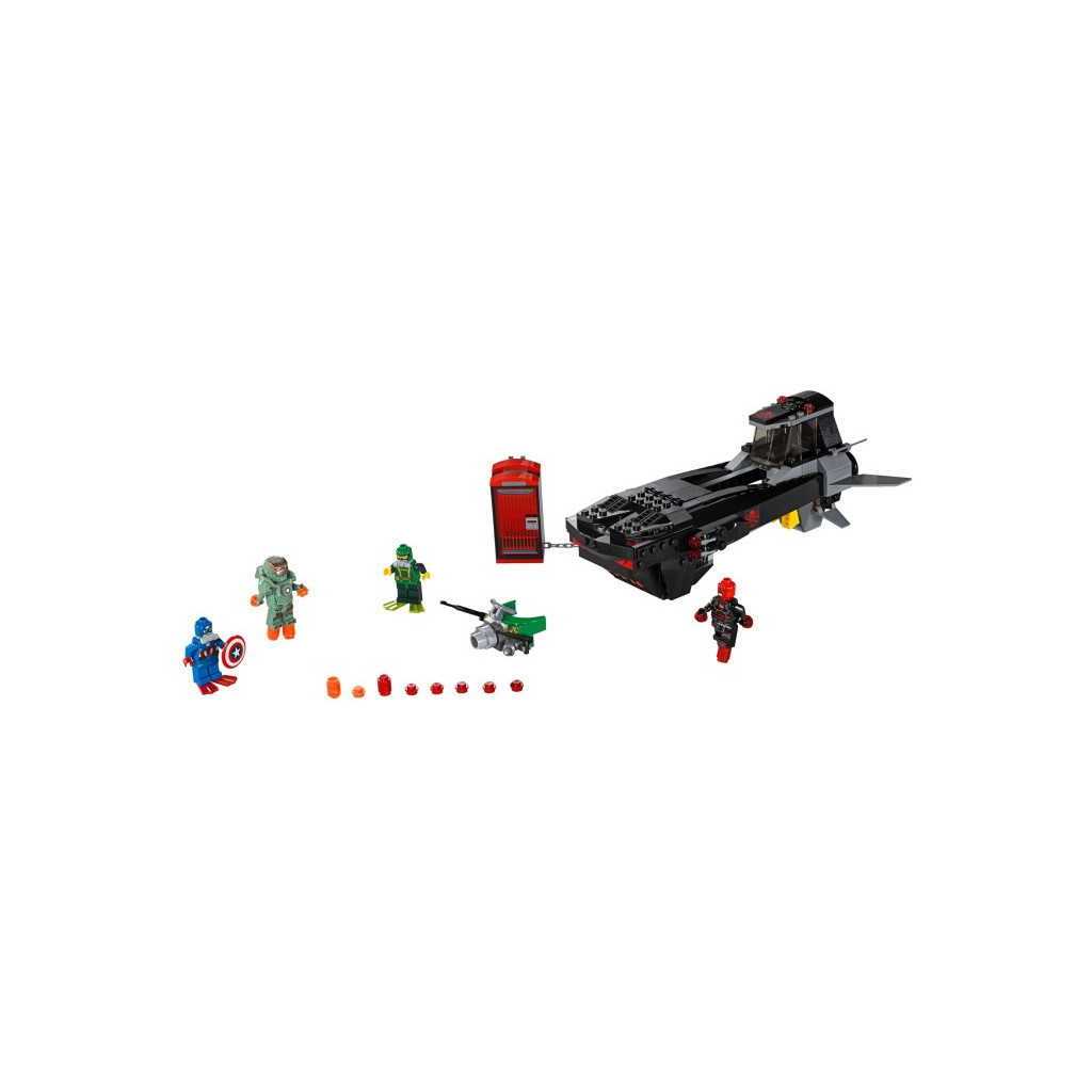 Конструктор LEGO Super Heroes Викрадення Капітана Америка (76048) - зображення 2