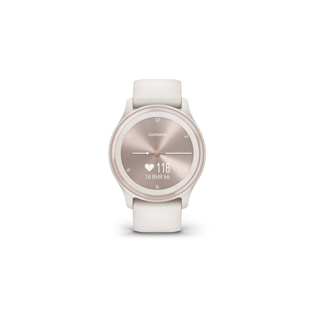Смарт-годинник Garmin vivomove Sport, Ivory, Silicone (010-02566-01) - зображення 7