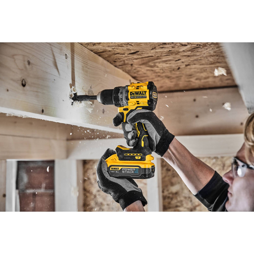 Набір електроіструментів DeWALT 18В XR Li-lon DCF850, DCD800, 5Ah, TSTAK (DCK2051H2T) - изображение 8