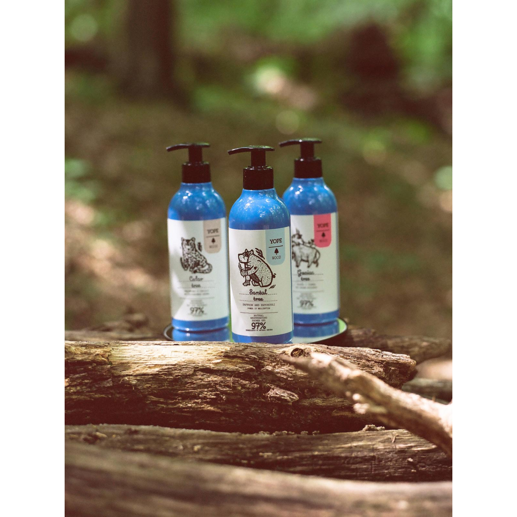 Гель для душу Yope Santal Tree, Saffron and Patchouli 400 мл (5903760202057) - изображение 2