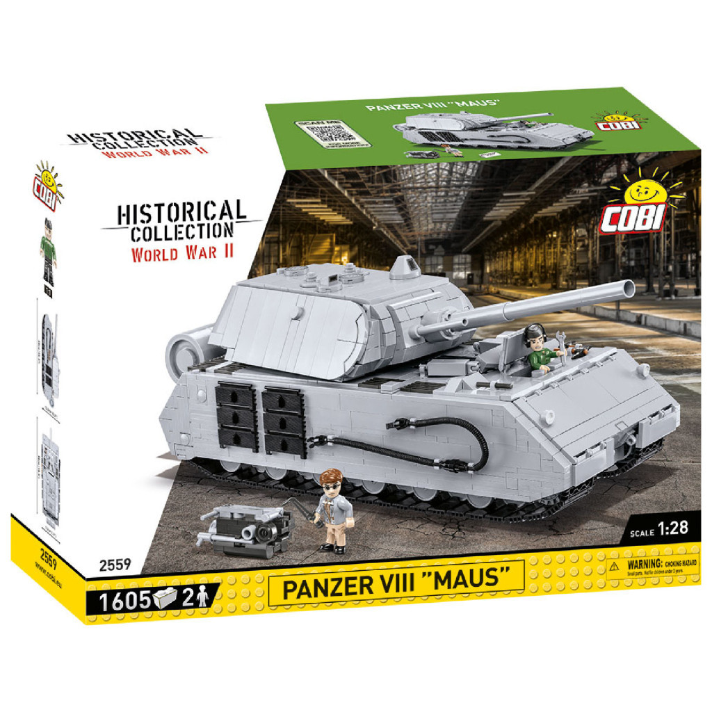 Конструктор Cobi Танк Maus 1:28, 890 деталей (COBI-2559) - зображення 1