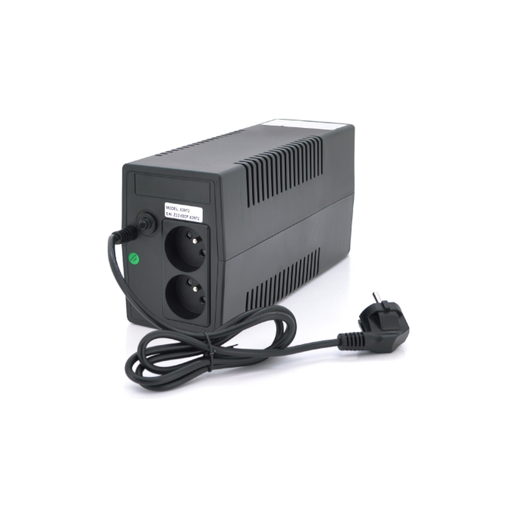 Пристрій безперебійного живлення Qoltec QLT1000 (QLT1000L-53972) - зображення 2