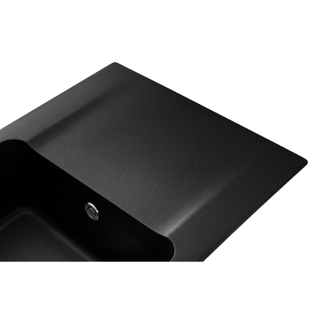 Мийка кухонна GRANADO SALAMANKA black shine (gr0601) - зображення 4