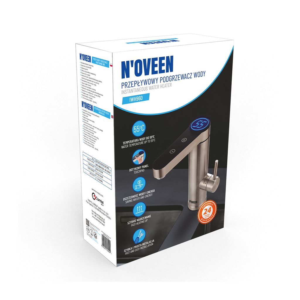 Проточний водонагрівач N'oveen кран IWH960 - изображение 7