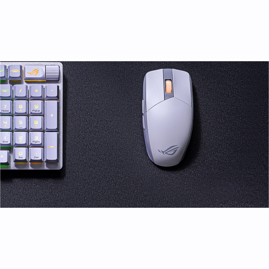 Мишка ASUS ROG Strix Impact III Wireless/Bluetooth White (90MP03D0-BMUA10) - зображення 10