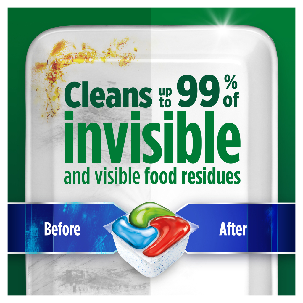 Таблетки для посудомийних машин Fairy Platinum Plus All in One Fresh Herbal Breeze 17 шт. (8006540728772) - зображення 3