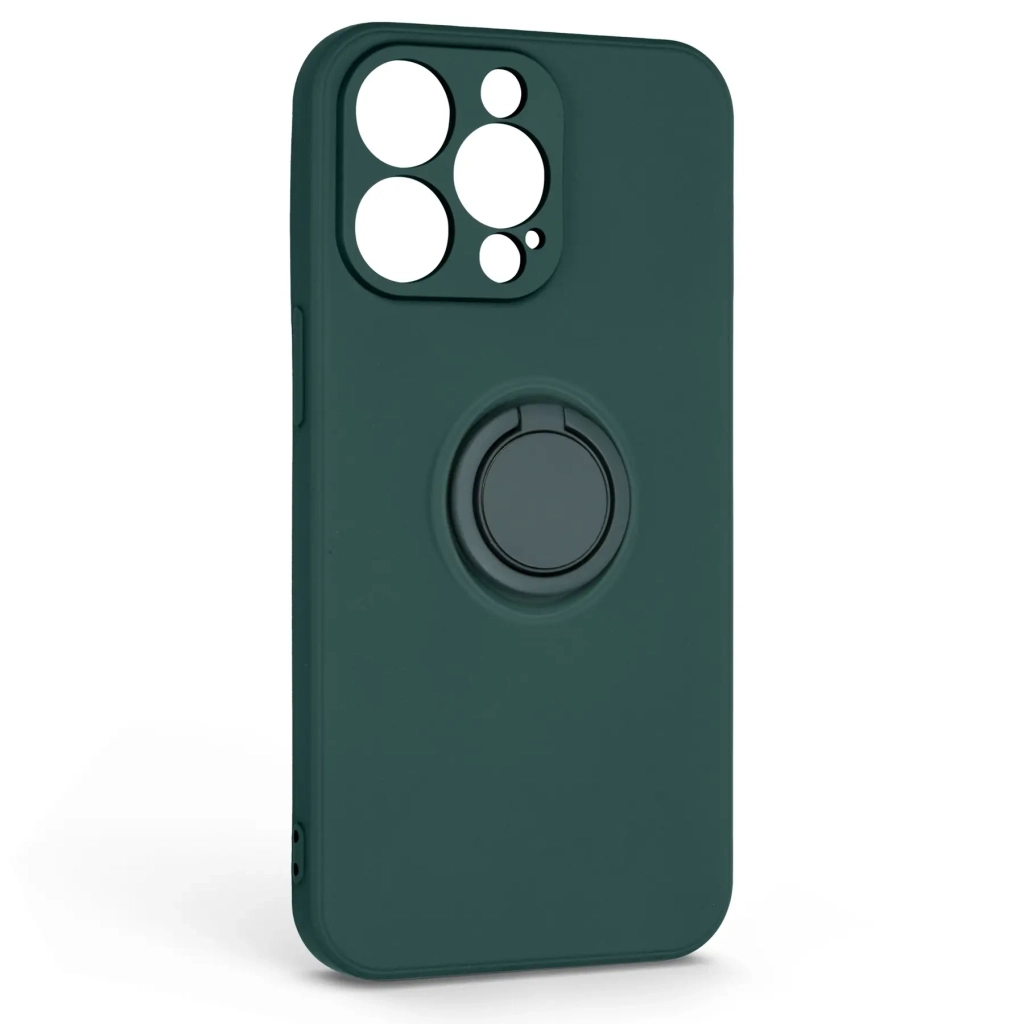 Чохол до мобільного телефона Armorstandart Icon Ring Apple iPhone 13 Pro Dark Green (ARM68669) - зображення 1