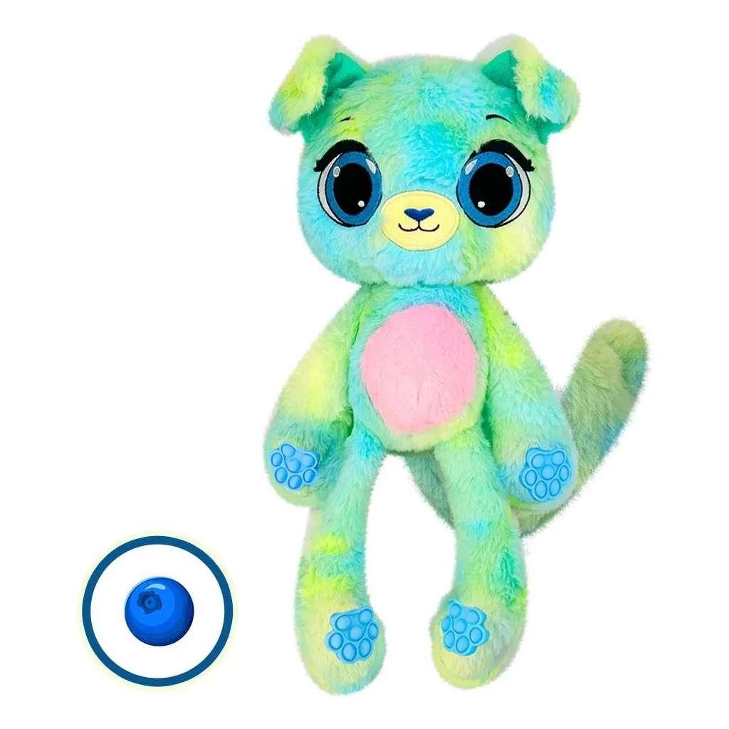 М'яка іграшка Bubble Pops Чорничне цуценя 20 см (2402005/2) - зображення 1