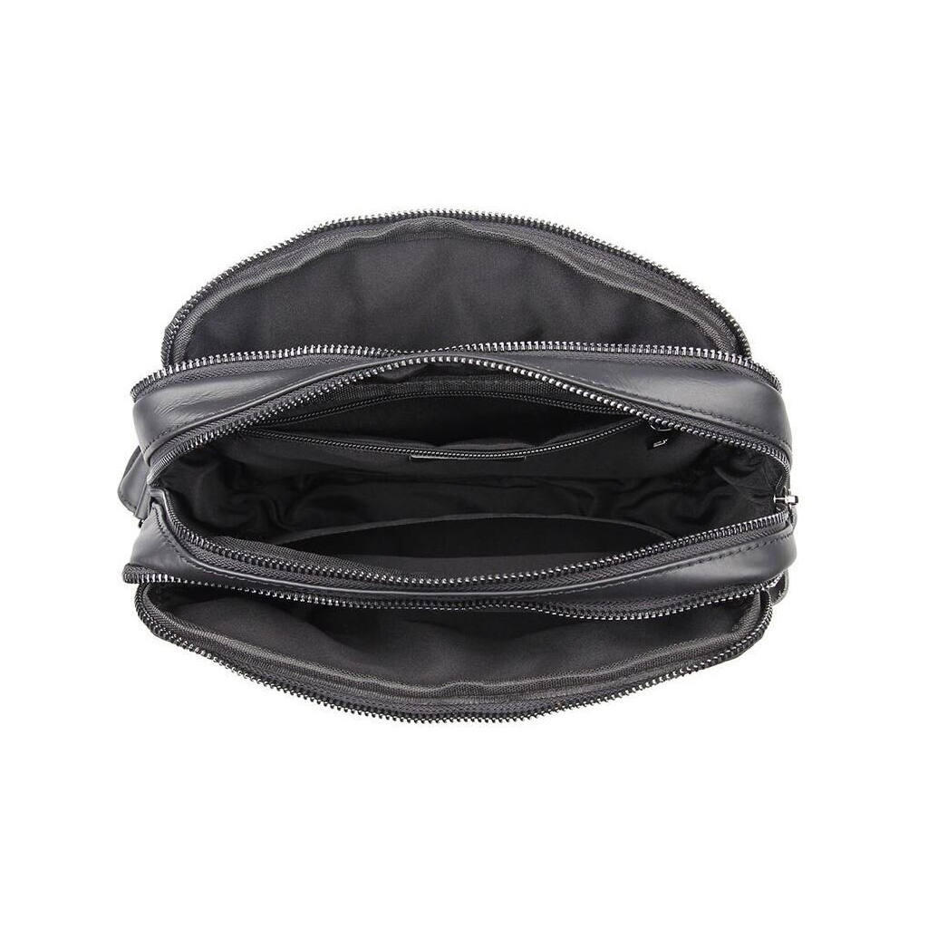 Сумка Vintage З натуральної шкіри зерниста Чорна (14548) - зображення 7