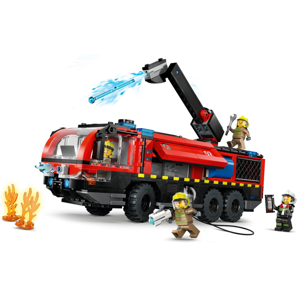 Конструктор LEGO City Пожежна вантажівка в аеропорту (60499) - зображення 8