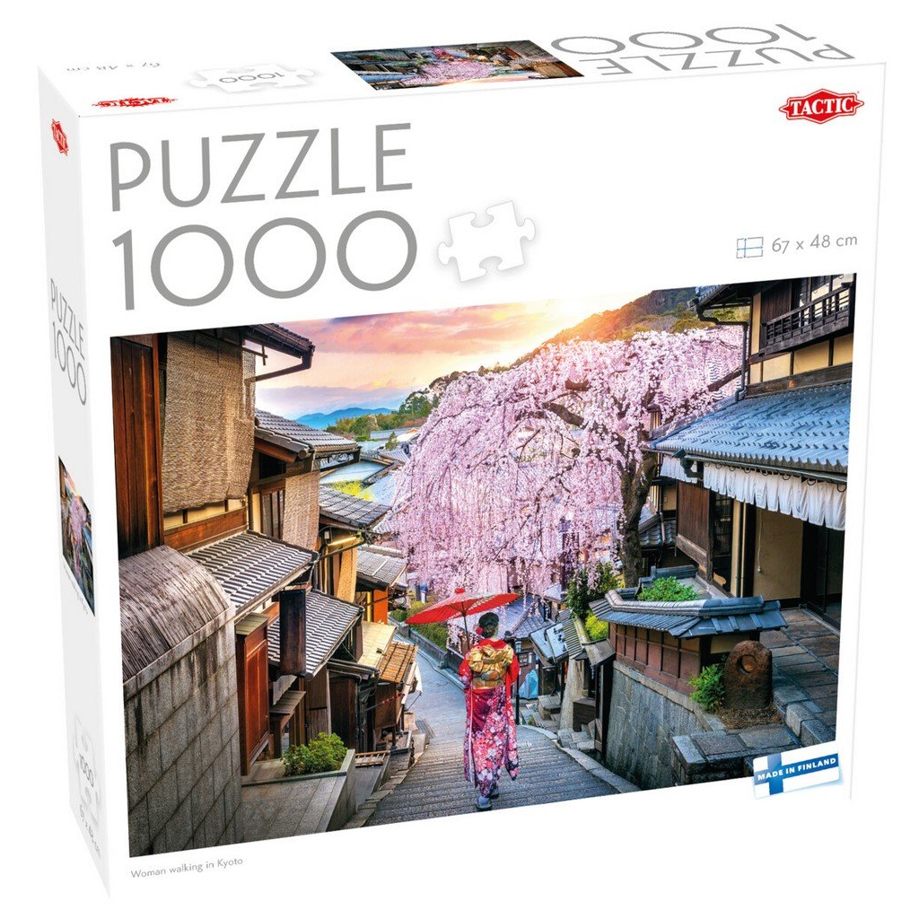 Пазл Tactic Жінка, що гуляє в Кіото, 1000 елементів (59228) - зображення 1