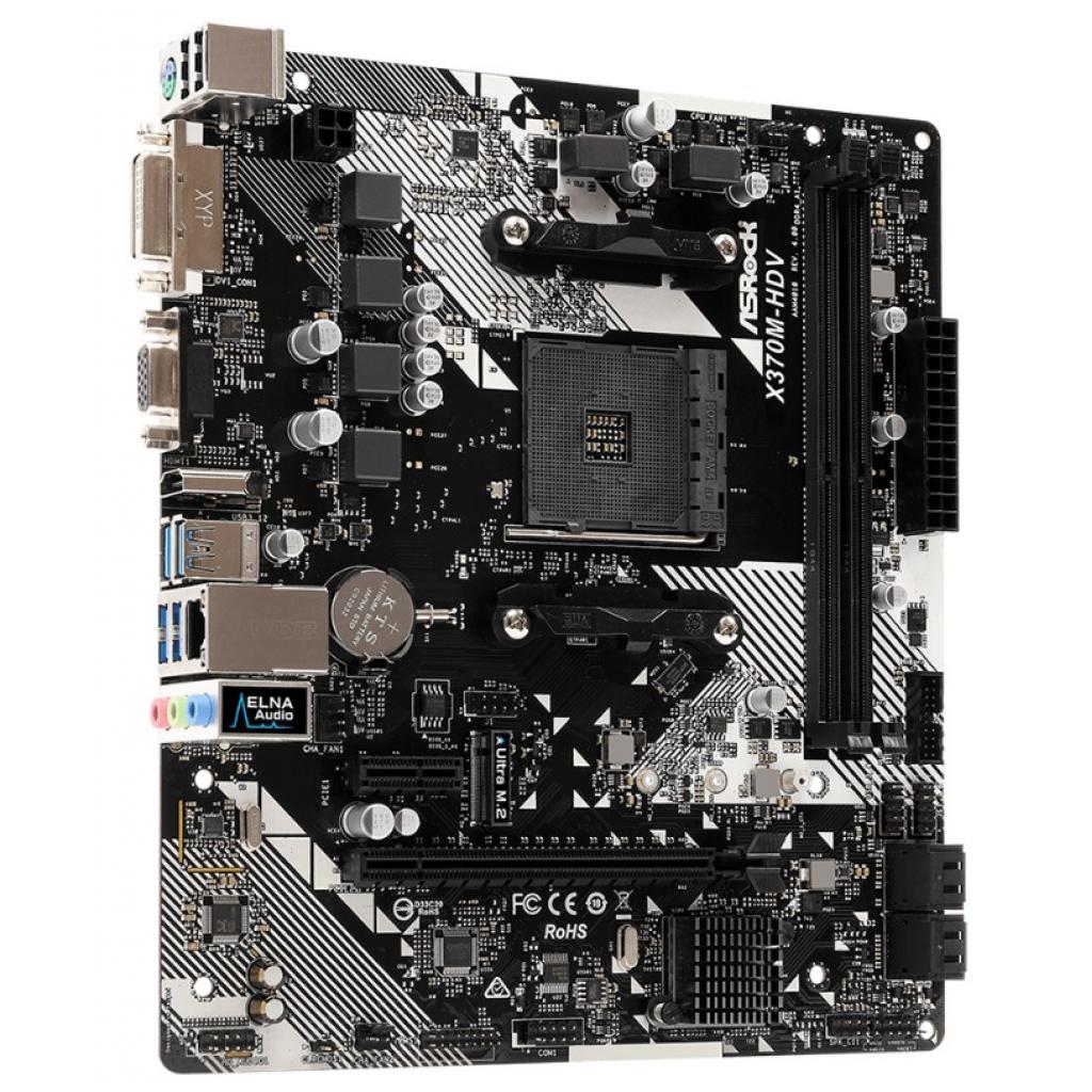 Материнська плата ASRock X370M-HDV R4.0 - зображення 4