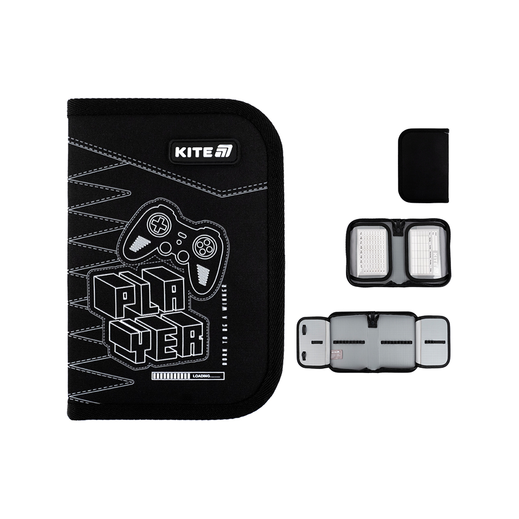 Пенал Kite 622 Player, 1 відділення, 2 відворот (K25-622-6) - зображення 1