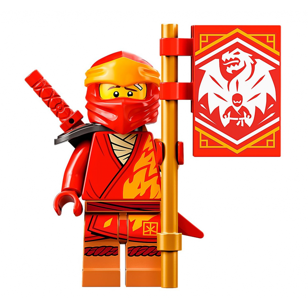 Конструктор LEGO Ninjago Вогненний дракон ЕВО Кая 204 деталі (71762) - зображення 3