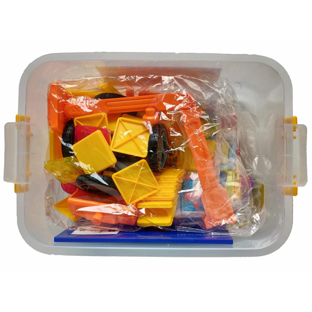 Конструктор Магнікон 87 деталей Plastic box (MK-87) - зображення 4